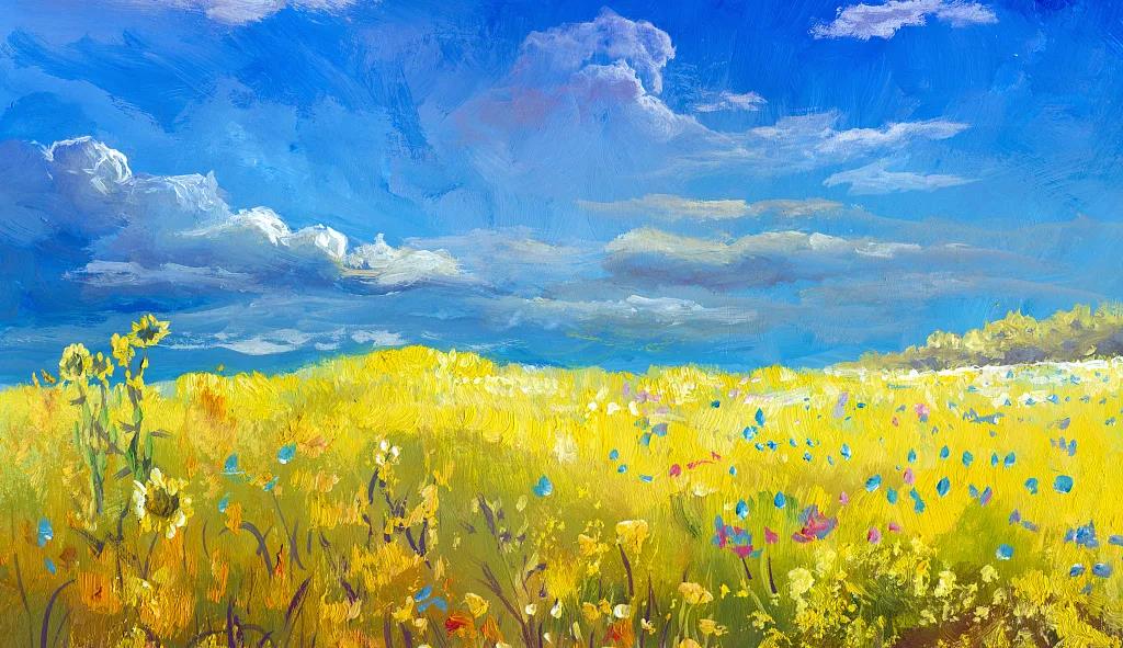 河畔有約丨解壓數(shù)字油畫，一起畫你想畫！